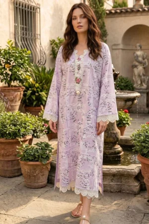 The 'Floral Bloom' Chikan Kari Pret
